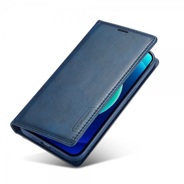 iPhone 14 Pro Max Fodral Kortfack Utsida Blå