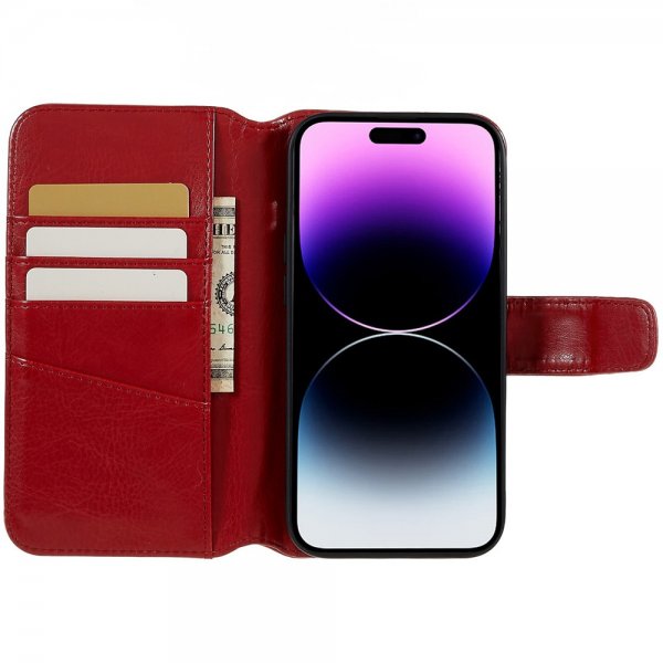iPhone 14 Pro Max Fodral MagLeather Poppy Red