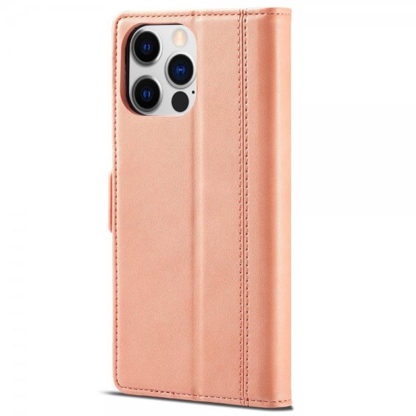 iPhone 14 Pro Max Fodral med Kortfack Rosa