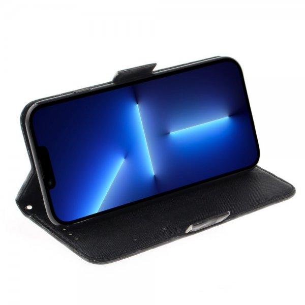 iPhone 14 Pro Max Fodral Motiv Svart Katt