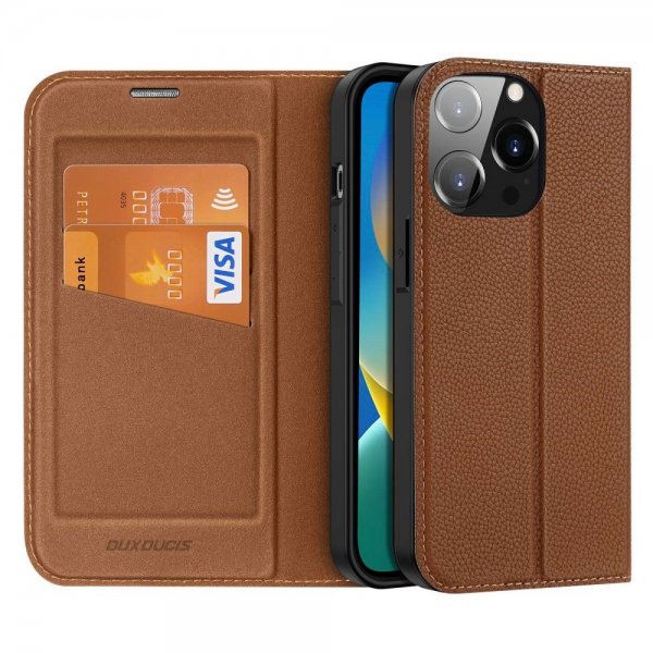iPhone 14 Pro Max Fodral Skin X2 Series Brun