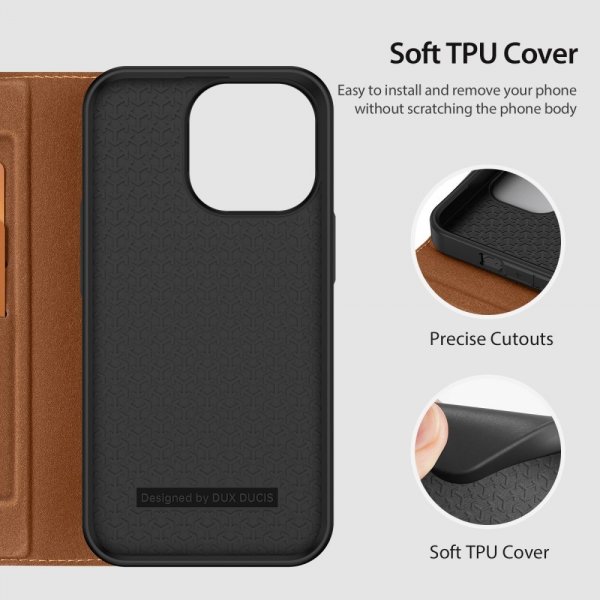 iPhone 14 Pro Max Fodral Skin X2 Series Brun