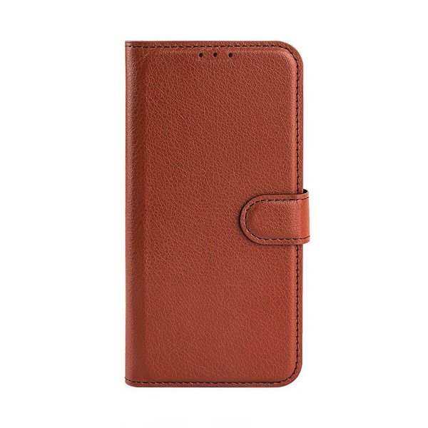 iPhone 14 Pro Max Fodral med Stativ Brun