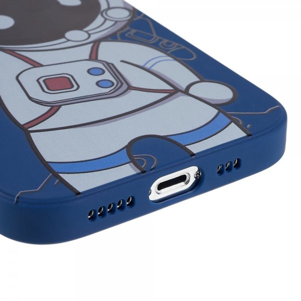 iPhone 14 Pro Max Skal Astronaut Blå Brun