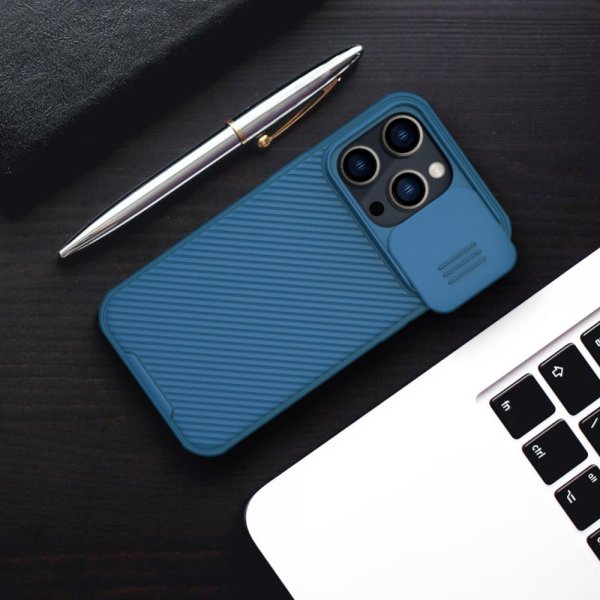iPhone 14 Pro Max Skal CamShield Blå