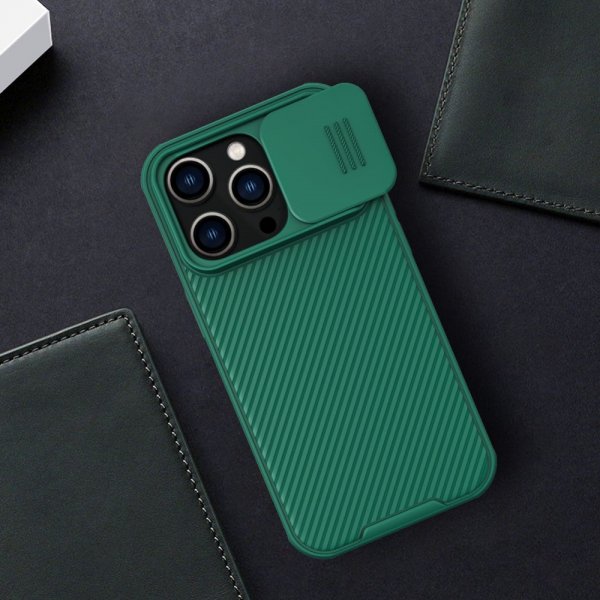 iPhone 14 Pro Max Skal CamShield Grön