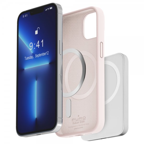 iPhone 14 Pro Max Skal ICON Mag Rosa