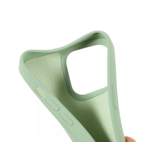 iPhone 14 Pro Max Skal Liquid Silicone Ljusgrön