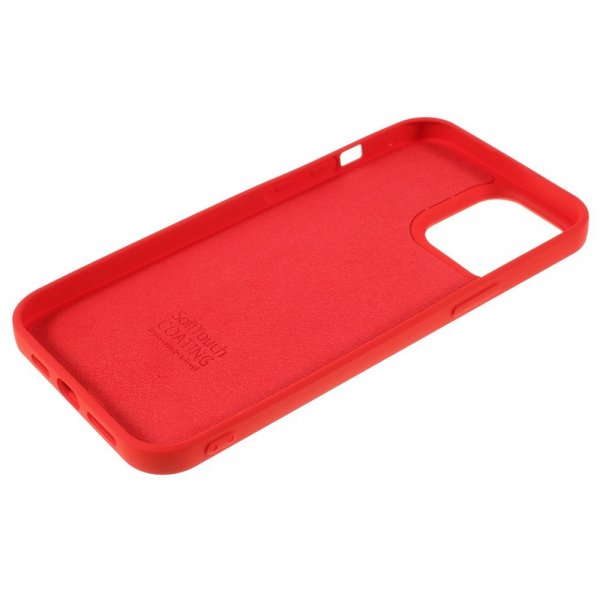 iPhone 14 Pro Max Skal Liquid Silicone Röd
