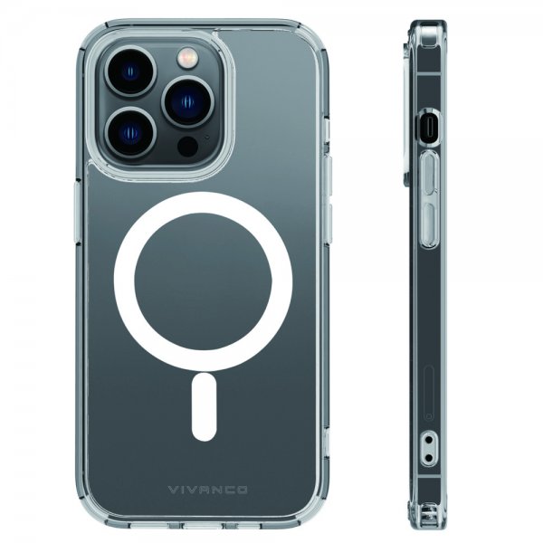 iPhone 14 Pro Max Skal Mag Steady Transparent