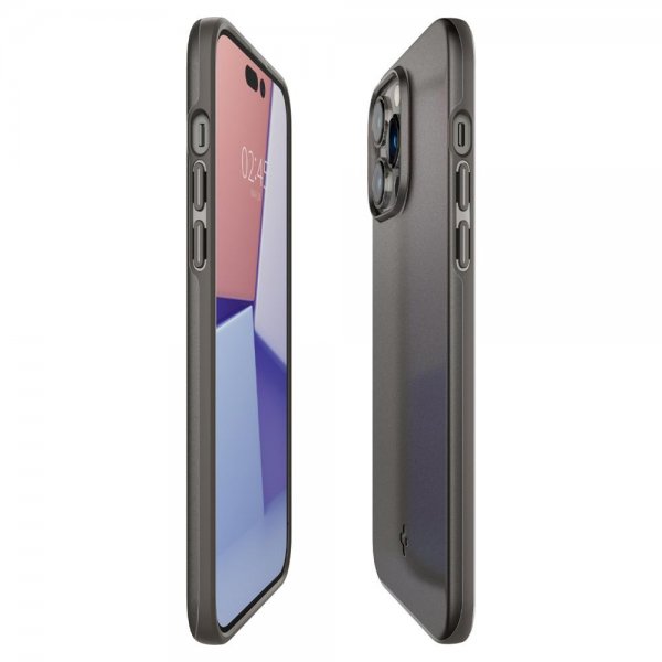 iPhone 14 Pro Max Skal Thin Fit Gunmetal