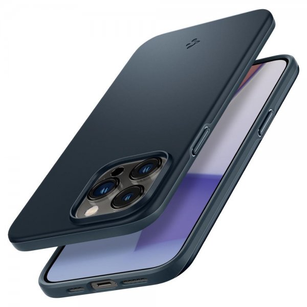 iPhone 14 Pro Max Skal Thin Fit Metal Slate