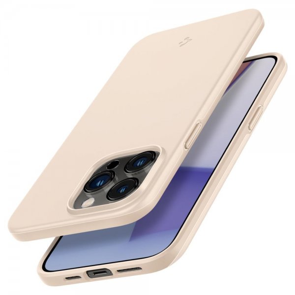 iPhone 14 Pro Max Skal Thin Fit Sand Beige