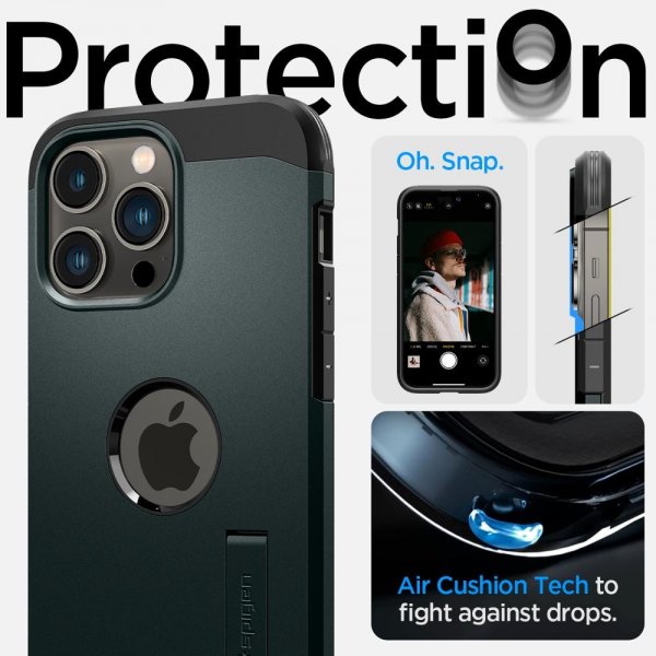 iPhone 14 Pro Max Skal Tough Armor MagFit Abyss Green