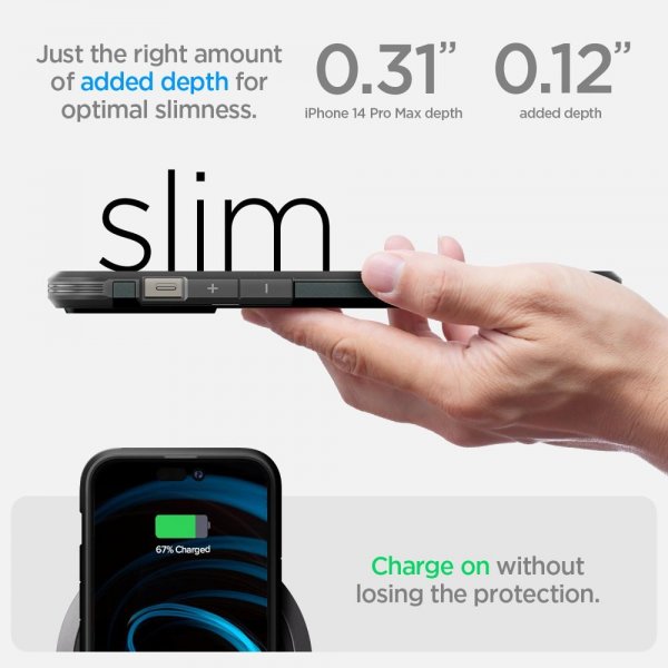 iPhone 14 Pro Max Skal Tough Armor MagFit Abyss Green