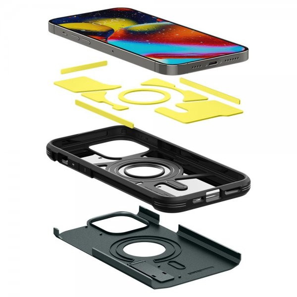 iPhone 14 Pro Max Skal Tough Armor MagFit Abyss Green