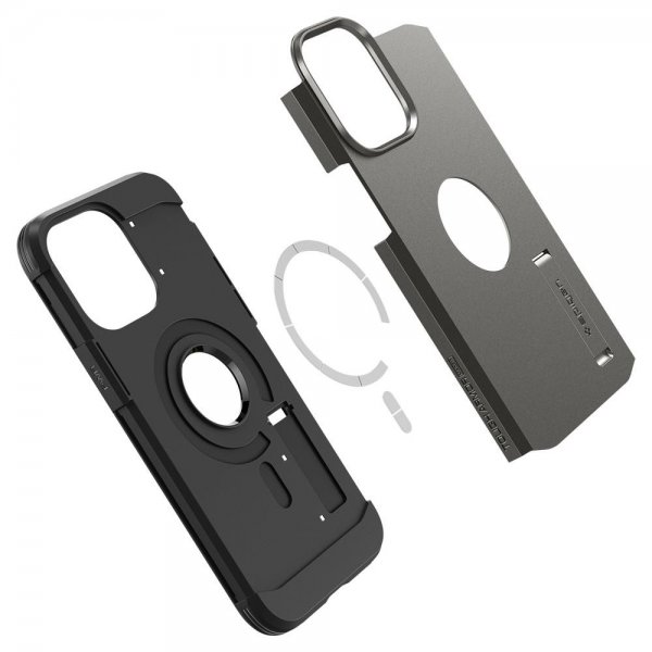 iPhone 14 Pro Max Skal Tough Armor MagFit Gunmetal