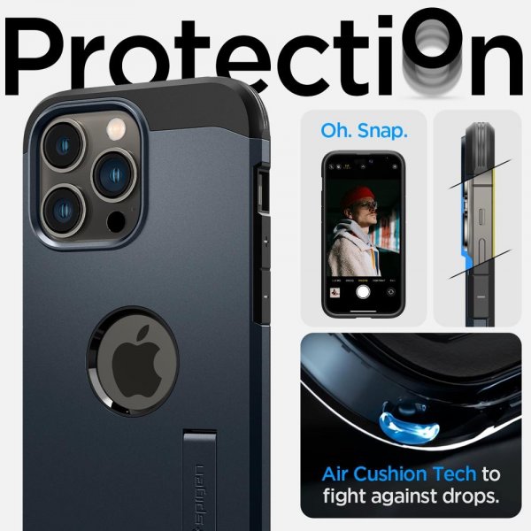 iPhone 14 Pro Max Skal Tough Armor MagFit Metal Slate