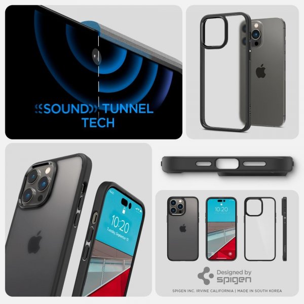 iPhone 14 Pro Max Skal Ultra Hybrid Frost Black