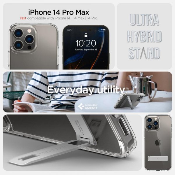 iPhone 14 Pro Max Skal Ultra Hybrid S Crystal Clear