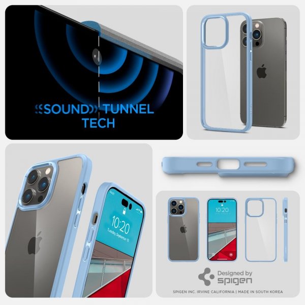 iPhone 14 Pro Max Skal Ultra Hybrid Sierra Blue