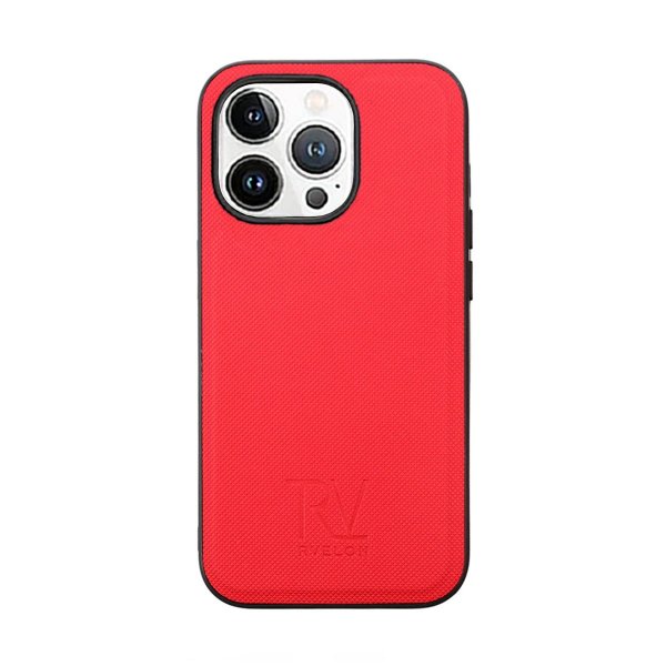 iPhone 14 Pro Fodral Magnetiskt Avtagbart Skal Röd