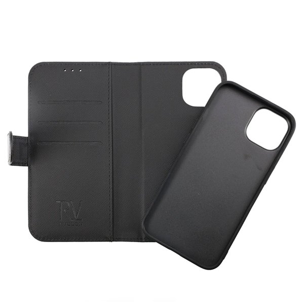 iPhone 14 Pro Fodral Magnetiskt Avtagbart Skal Svart