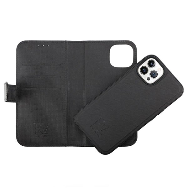 iPhone 14 Pro Fodral Magnetiskt Avtagbart Skal Svart