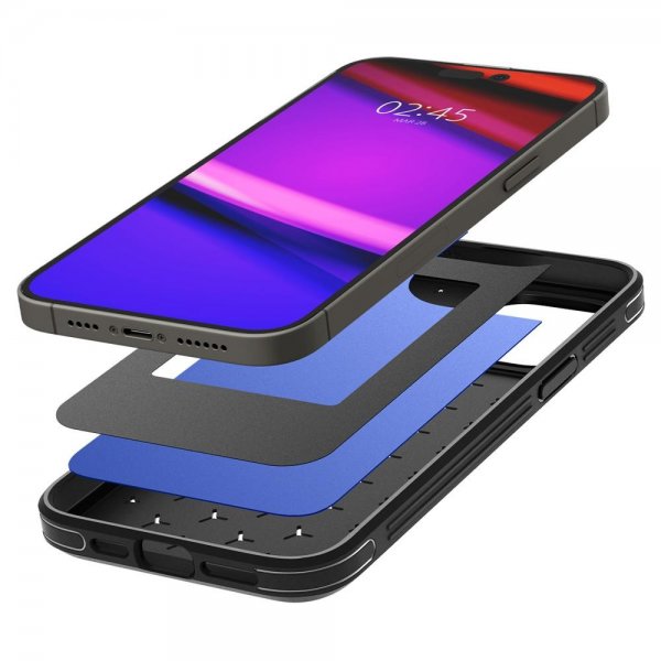 iPhone 14 Pro Skal Cryo Armor Matte Black