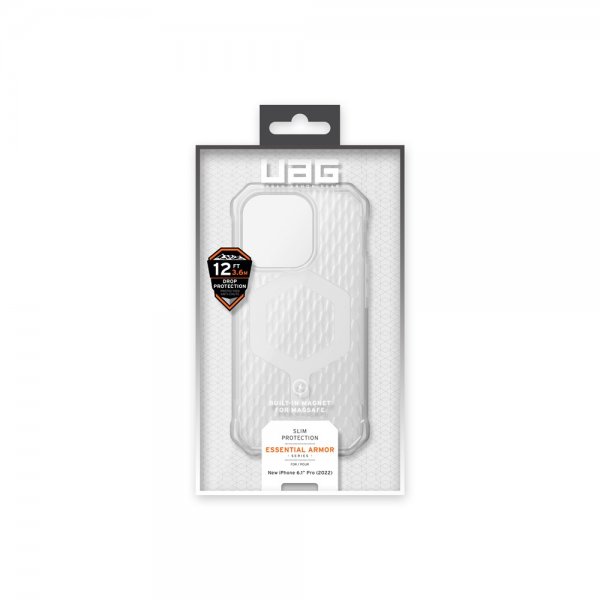 iPhone 14 Pro Skal Essential Armor MagSafe Frosted Ice