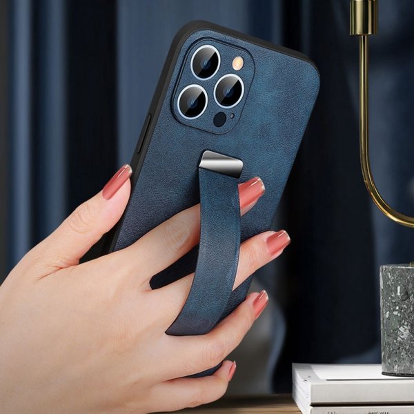 iPhone 14 Pro Skal Fashion Series Blå