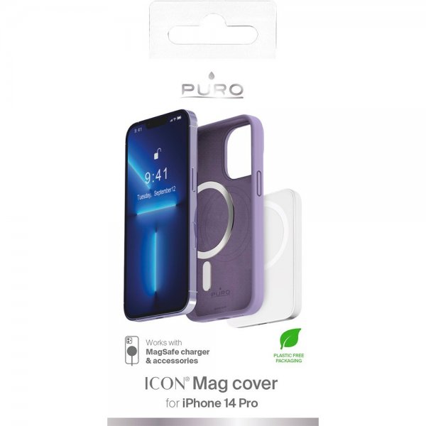 iPhone 14 Pro Skal ICON Mag Lavender