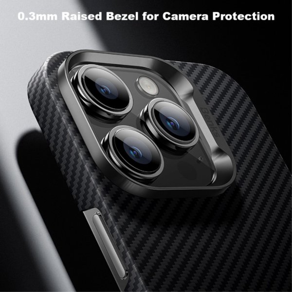 iPhone 14 Pro Skal Kevlar MagSafe Svart