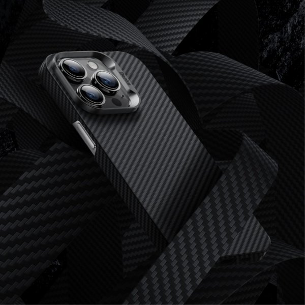 iPhone 14 Pro Skal Kevlar MagSafe Svart