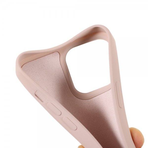 iPhone 14 Pro Skal Liquid Silicone Beige