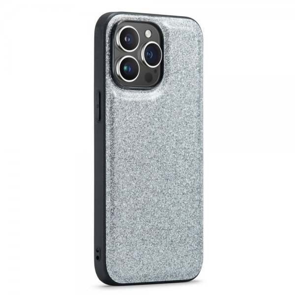 iPhone 14 Pro Skal M3 Series Löstagbar Korthållare Silver