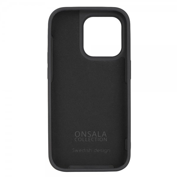 iPhone 14 Pro Skal MagSeries Silicone Svart