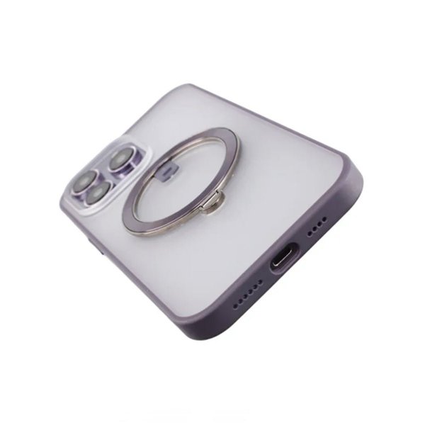 iPhone 14 Pro Skal MagSafe Ring Lila