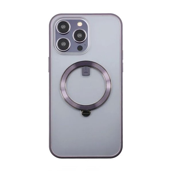 iPhone 14 Pro Skal MagSafe Ring Lila