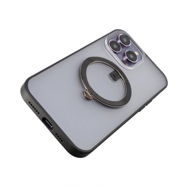 iPhone 14 Pro Skal MagSafe Ring Svart