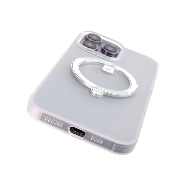 iPhone 14 Pro Skal MagSafe Ring Vit