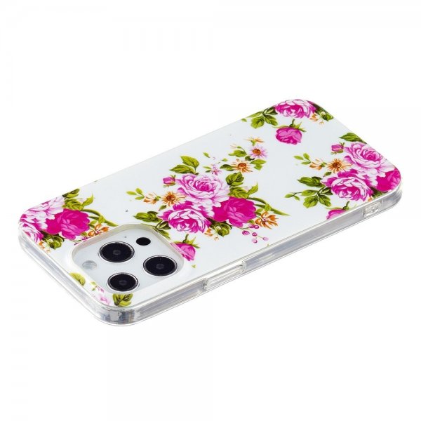 iPhone 14 Pro Skal Motiv Rosa Rosor