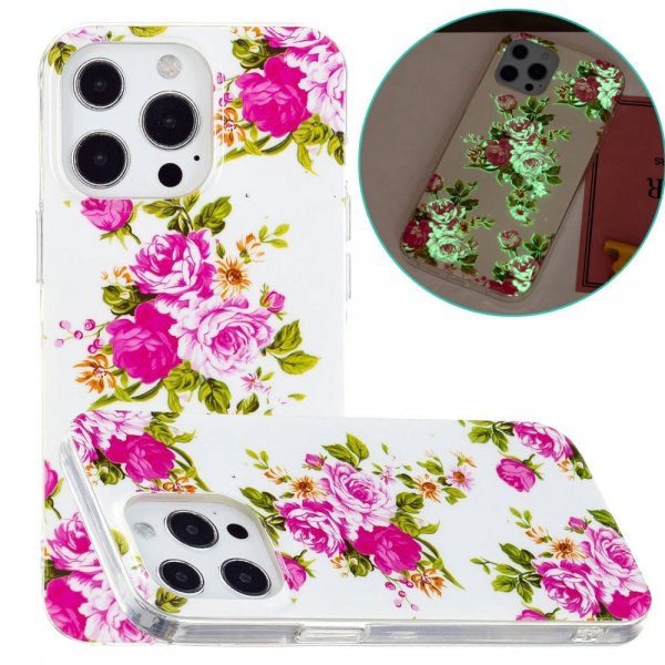 iPhone 14 Pro Skal Motiv Rosa Rosor