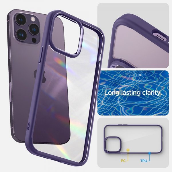 iPhone 14 Pro Skal Ultra Hybrid Deep Purple