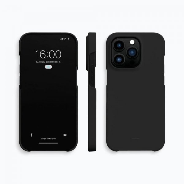 iPhone 14 Pro Skal Växtbaserat Soft Charcoal Black