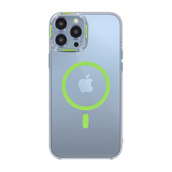 iPhone 14 Pro Skal TPU MagSafe Grön
