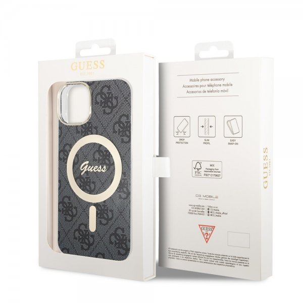 iPhone 14 Skal 4G Pattern MagSafe Svart