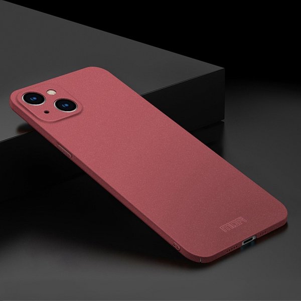 iPhone 14 Skal Matte Shield Röd