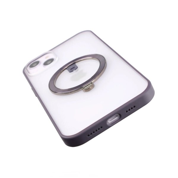 iPhone 14 Skal MagSafe Ring Lila