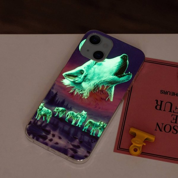 iPhone 14 Skal Motiv Ylande Varg